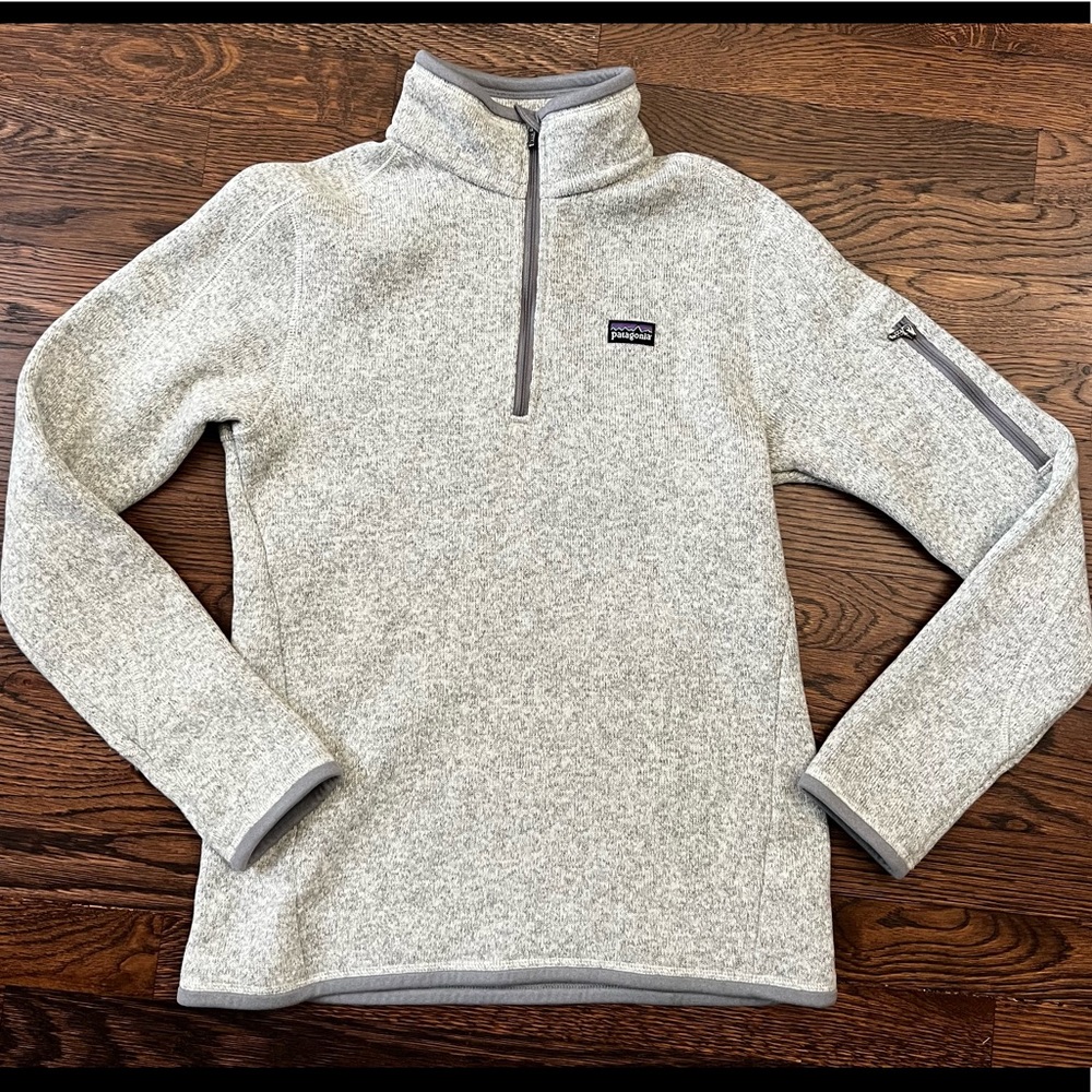 Like New Small Patagonia Womens Better Sweater 1/4 zip!